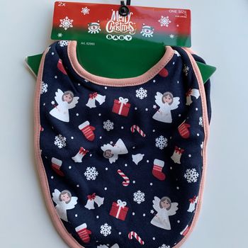 Lot 2 bavoirs Hiver Noël