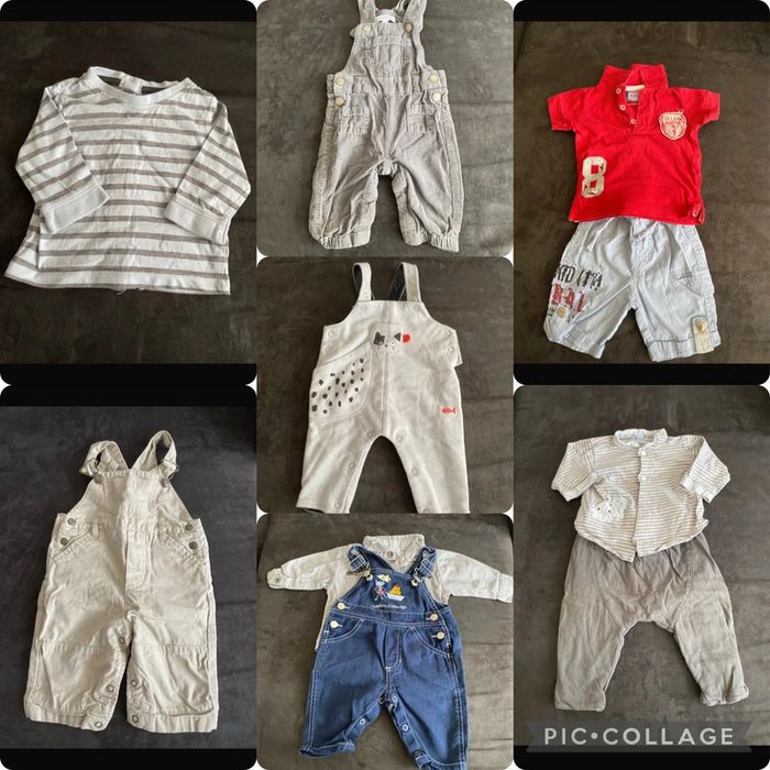 Lot vêtements bébé garçon 3 mois