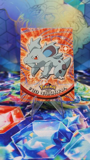 Carte Pokémon Topps n°30 Nidorina Series 1 FR