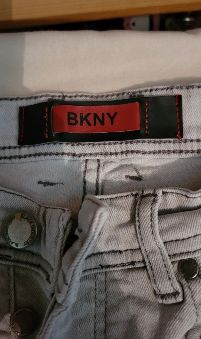 Jean skinny gris clair - photo numéro 4