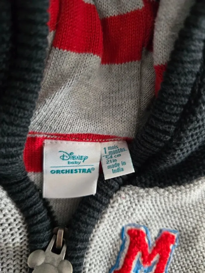 Veste polaire mickey - photo numéro 2