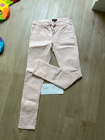 Jean slim rose taille 36
