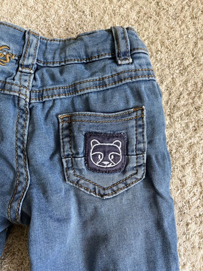 Jeans bleu clair garçon taille 9 mois marque Creeks - photo numéro 4