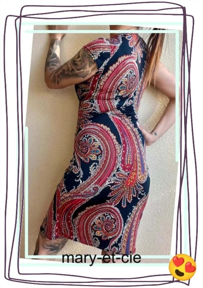 SOLDÉ - Robe fluide taille 38 - Morgan - photo numéro 6
