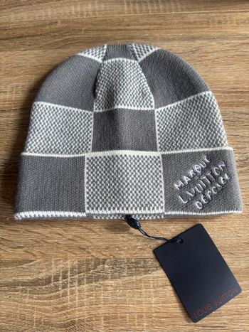 Bonnet lv dammier gris