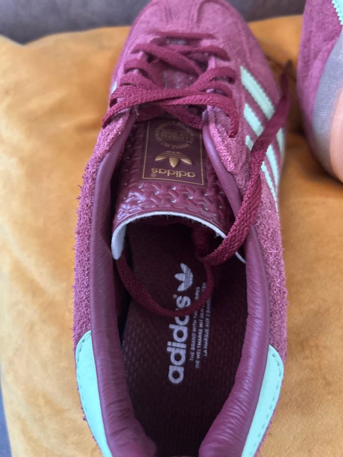 Baskets Adidas Gazelle Bordeaux - photo numéro 3