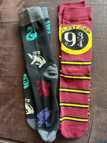 Chaussettes par deux Harry potter