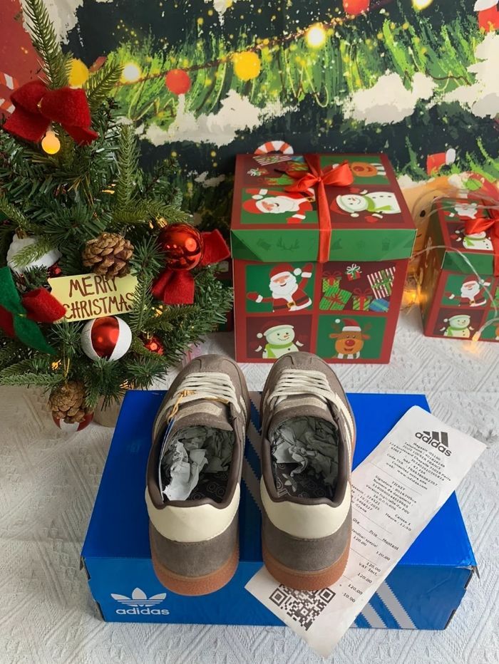 Nouveau Adidas Handball Spezial Marron Taille 38 - photo numéro 3