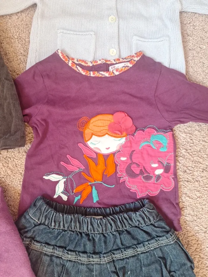 Lot de vêtements fille 3 mois DPAM - photo numéro 6