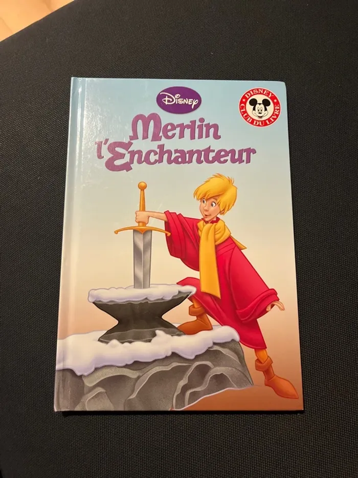 Livre pour enfants Disney merlin l enchanteur