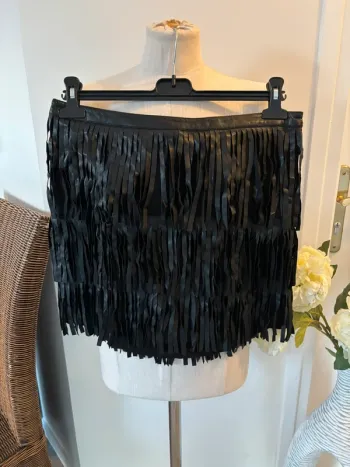 Jupe franges T 42