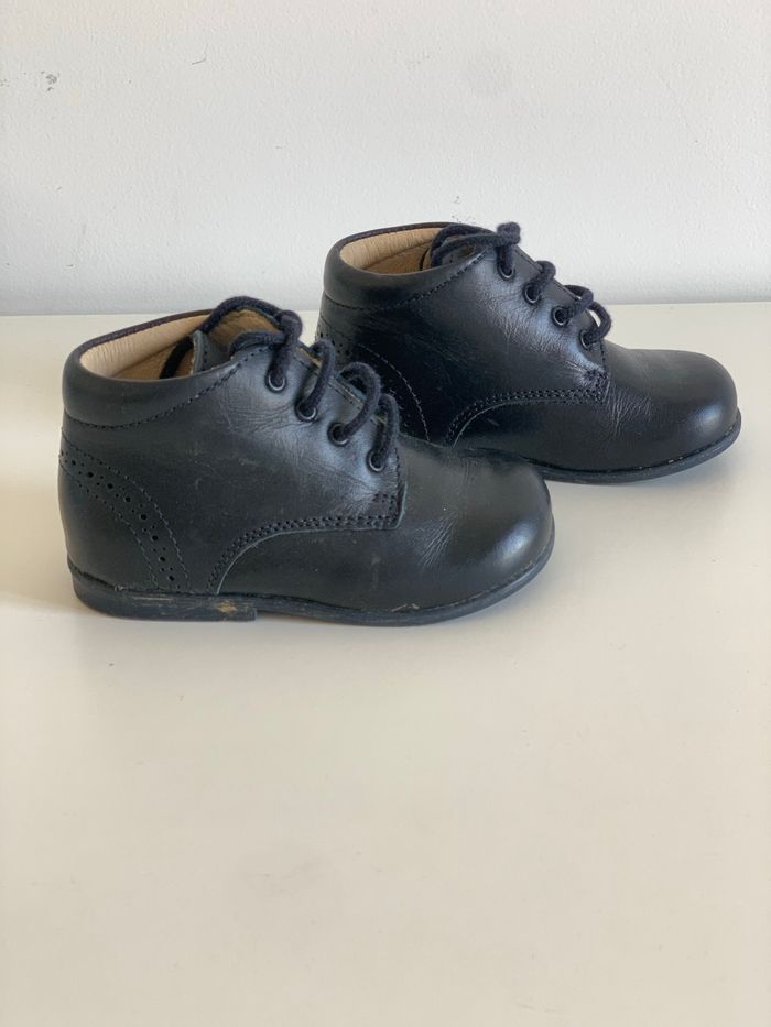 Chaussure de marche bleu marine - photo numéro 2