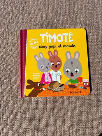 Livre Timothe chez papy et mamie