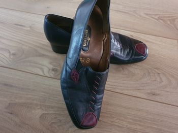 Mocassins à talons femme