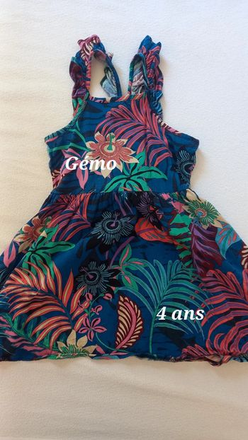 Robe été 4 ans
