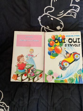 Lot de 2 livres OUI-OUI