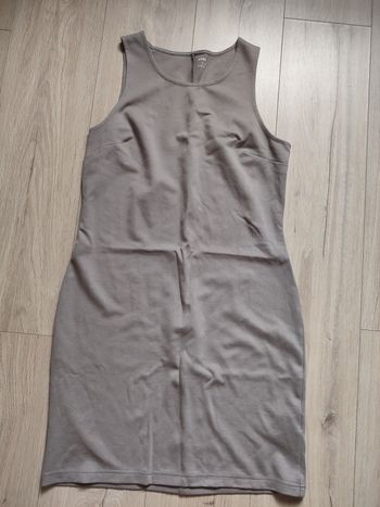 Robe beige / marron kiabi