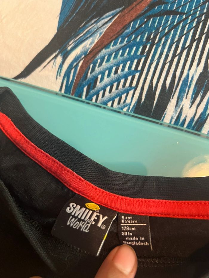 T shirt smiley garçon - photo numéro 3