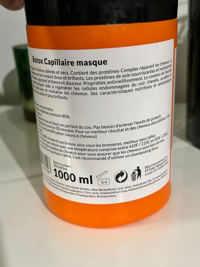 Botox capillaire kératine - photo numéro 4