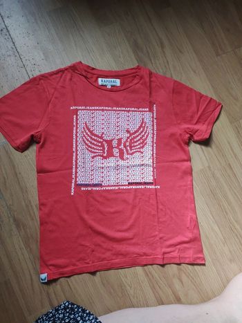 T-shirt Kaporal rouge