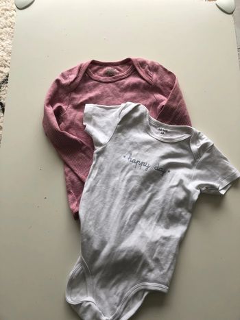 Lot de 2 bodies Kiabi 36 mois/3 ans