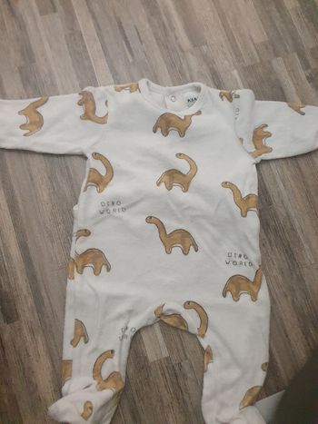 Pyjama velours 3 mois kiabi