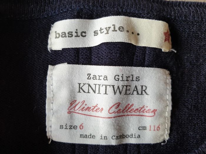 Pull Zara Girls 6 ans - photo numéro 3