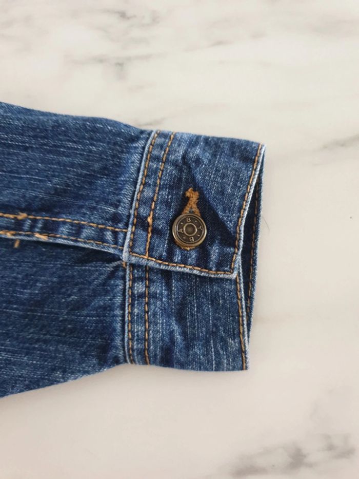 H&M veste en jeans taille 80 - photo numéro 7