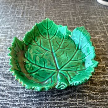 Vide poche feuille en céramique Vallauris #260406