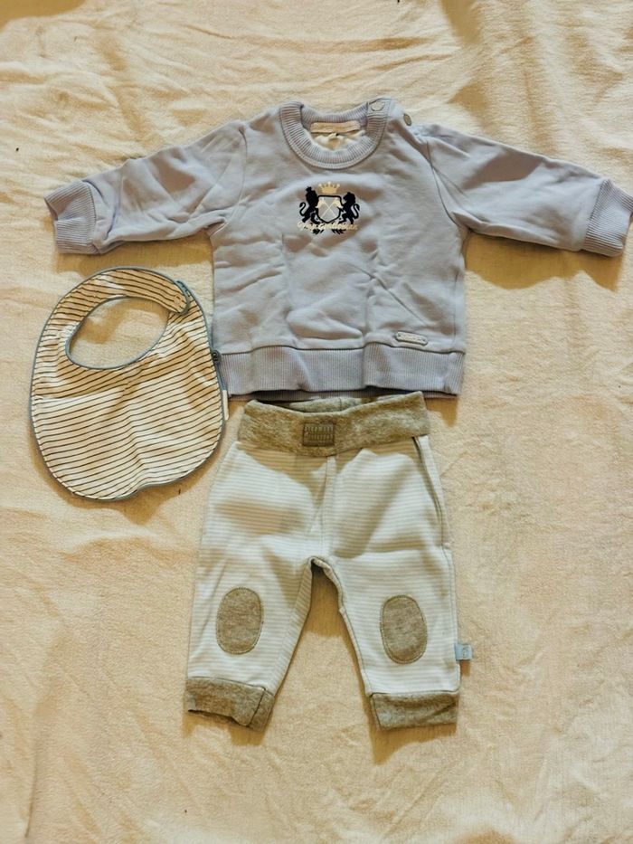 Lot vêtements bébé 0-3 mois – pyjamas, bodies, GYMP & Obaibi - photo numéro 7