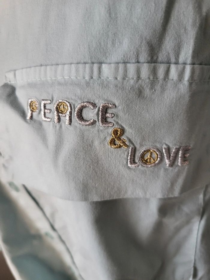 Chemise peace& love - photo numéro 3