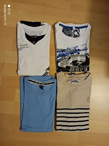 Lot de 4 t-shirt manches longues #sergentmajor