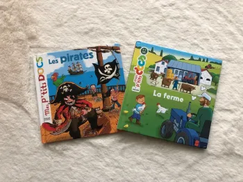 Lot Mes p’tits docs - Les pirates + La ferme