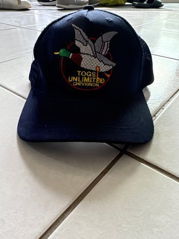 Casquette homme chevignon bleu marine 