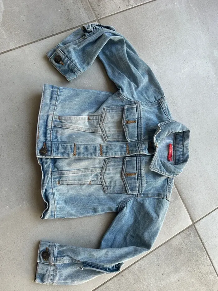 Jolie veste en jean 5 ans