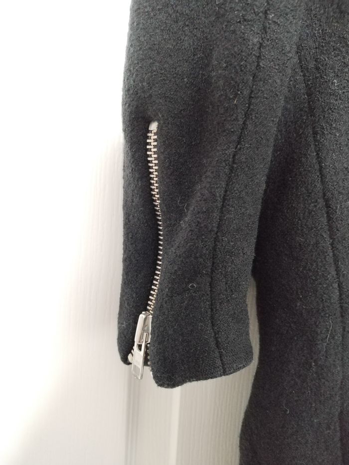 Manteau noir 36 S Sandro - photo numéro 4