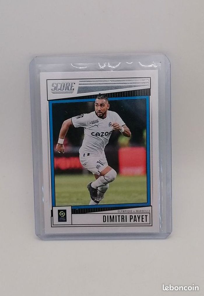 Carte Panini score Ligue 1 2022-23 Dimitri Payet n°94.
