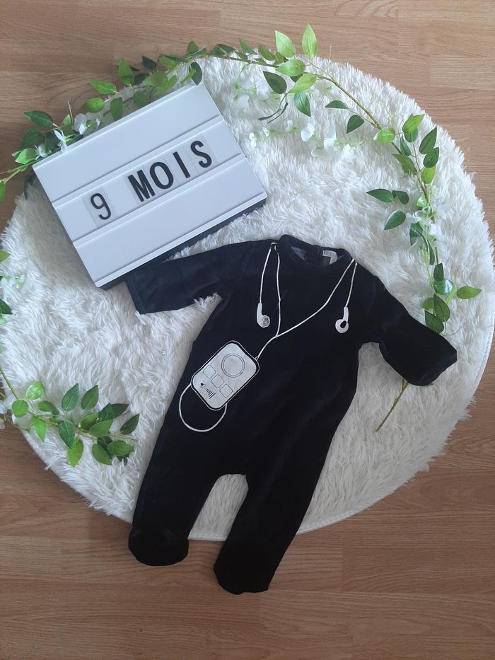 Pyjama velours musique