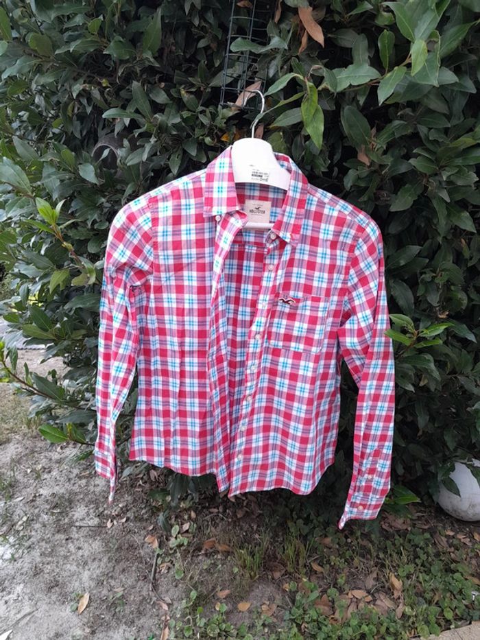 Hollister chemisier à carreaux taille M - photo numéro 1
