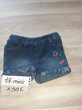Short 18 mois