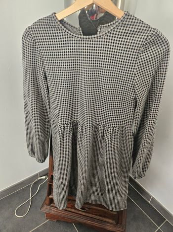Robe d hiver a carreaux 12ans