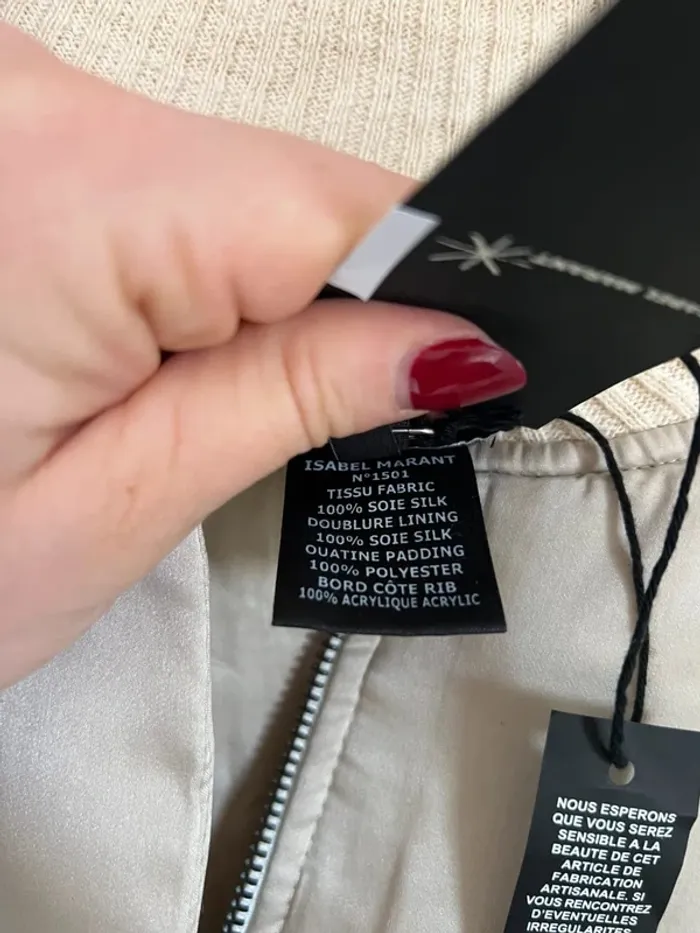 Veste bombers en soie Isabel Marant - photo numéro 9