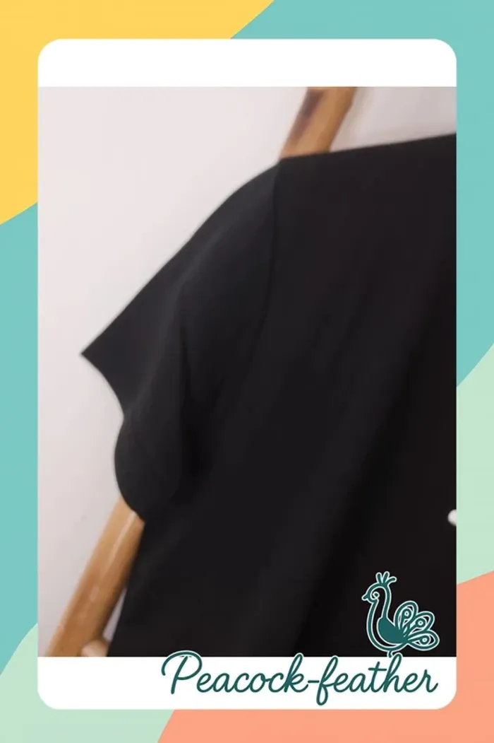 T-shirt noir neuf Luchini xl - photo numéro 4