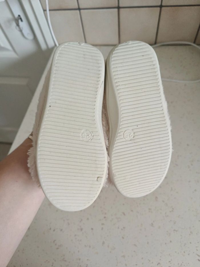 Joli chausson hiver motif coeur - photo numéro 6