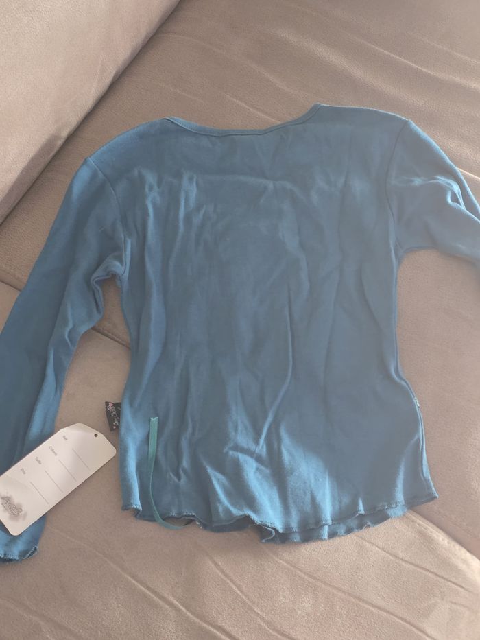 Haut fille manches longues – style bohème - photo numéro 5