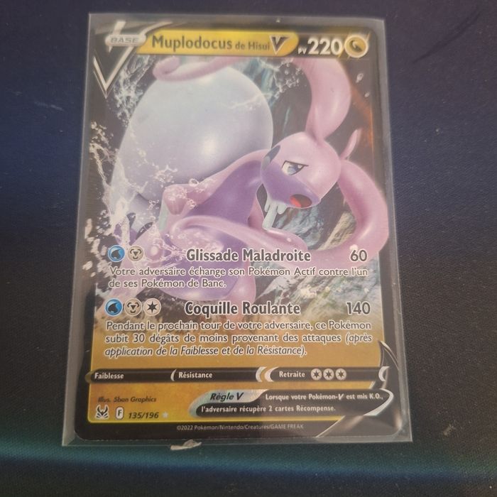 Carte Pokémon Muplodocus de Hisui V Origine Perdue 135/196