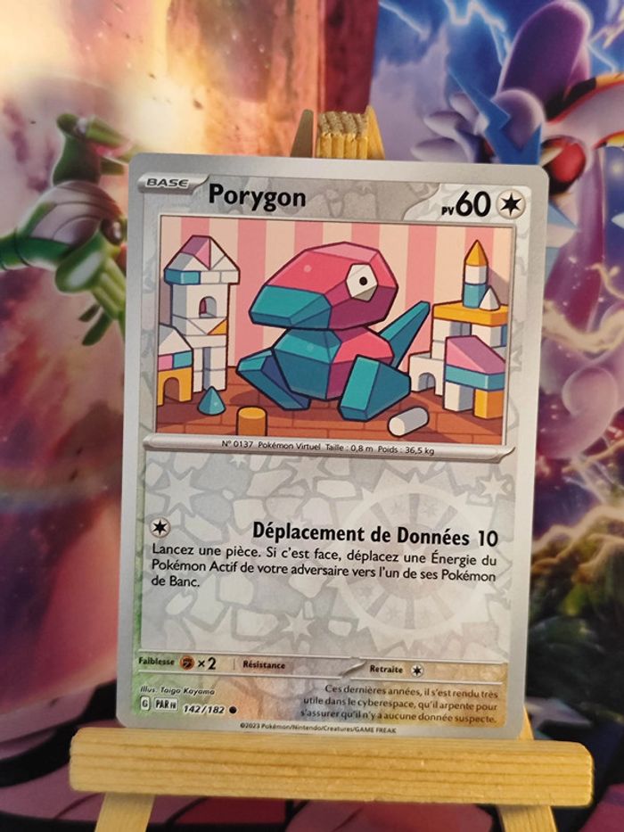Porygon reverse 142/182 faille paradoxe
