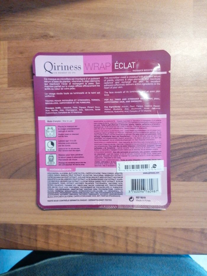 Masque éclat Qiriness - photo numéro 2