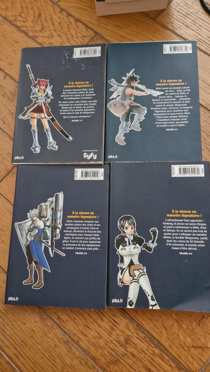 Monster Hunter Orage lot de 4 mangas - photo numéro 2