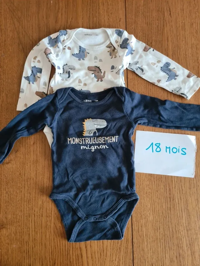 Lot de 2 bodies